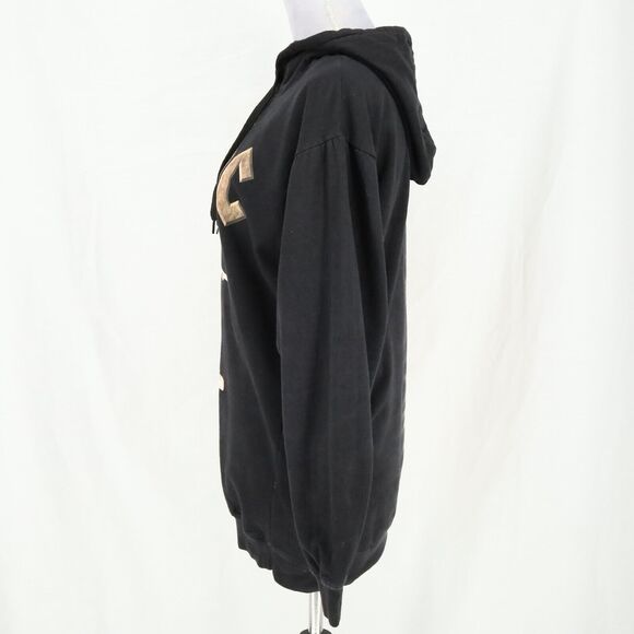 AC DC Sweatshirt Small Mens Hoodie Black Gold Stiff Upper Lip Unisex AC/DC - Picture 12 of 14